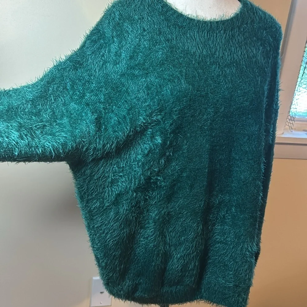 Show Me Your MuMu Feel‎ Good oversized Sweater in Emerald, Size S